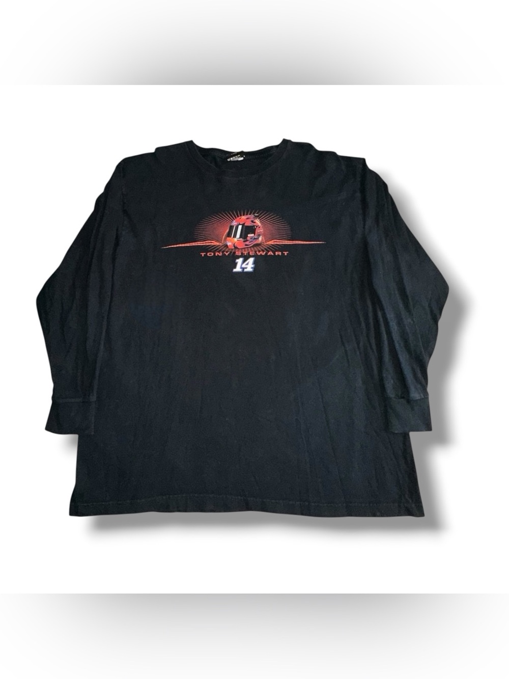 Men’s Chase Authentics Tony Stewart #14 Long Sleeve Shirt